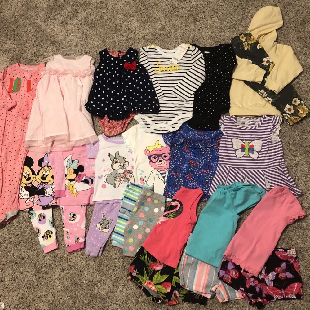 Baby girl clothes bundle